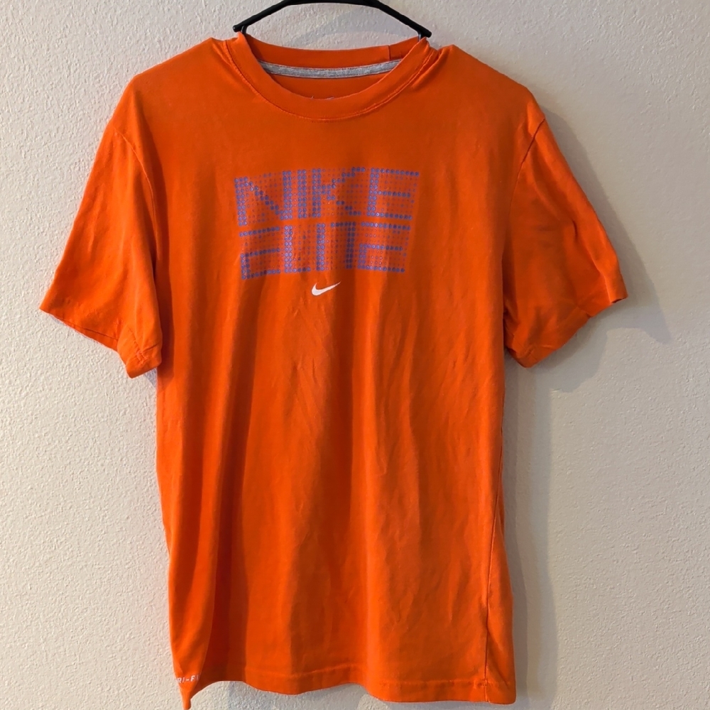 Nike Elite Orange Short Sleeve Tee